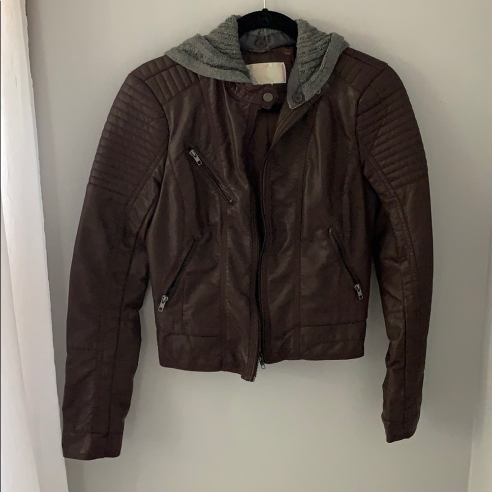 Hooded Bomber Jacket